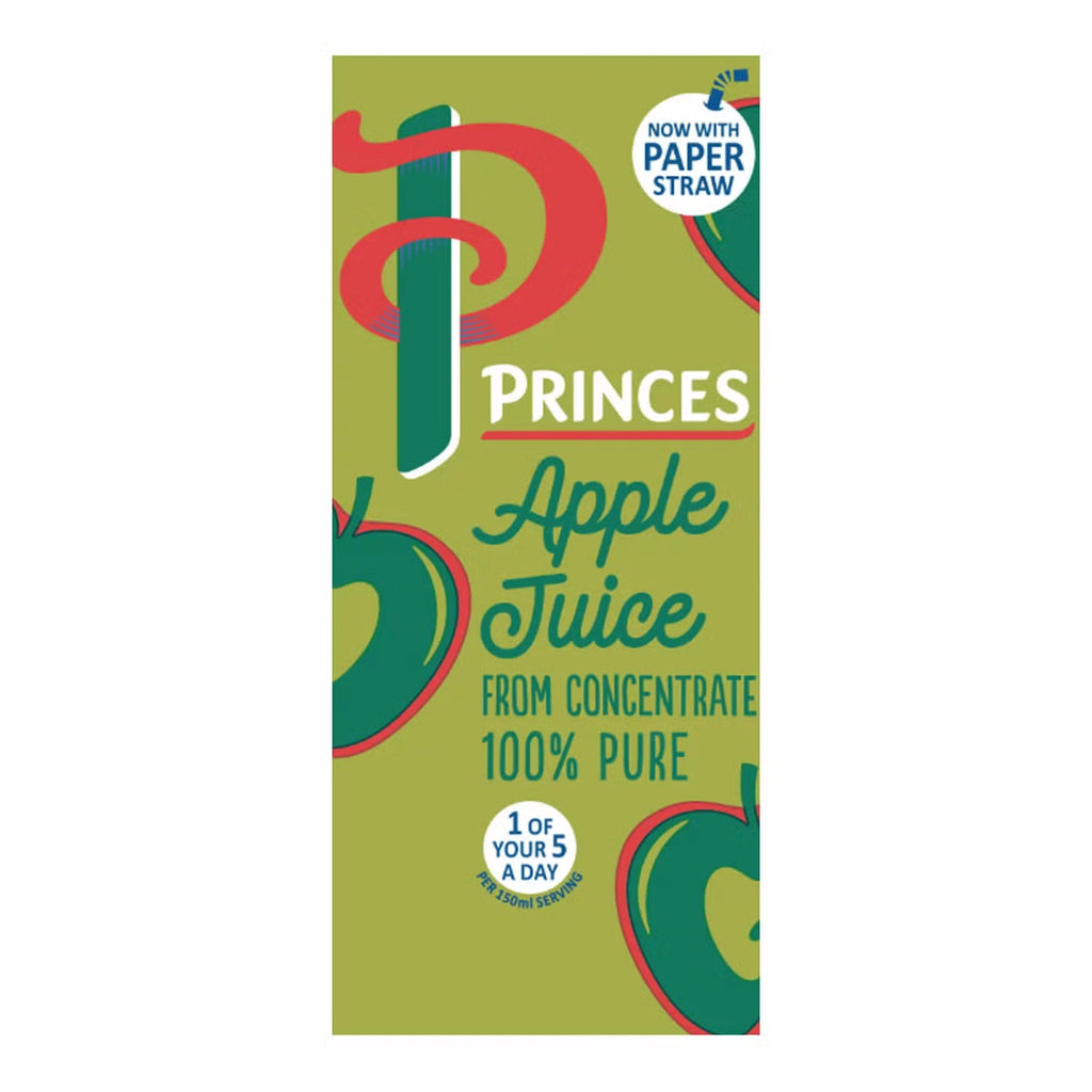 Princes Apple Juice 200ml – 6, 12 & 24 Pack